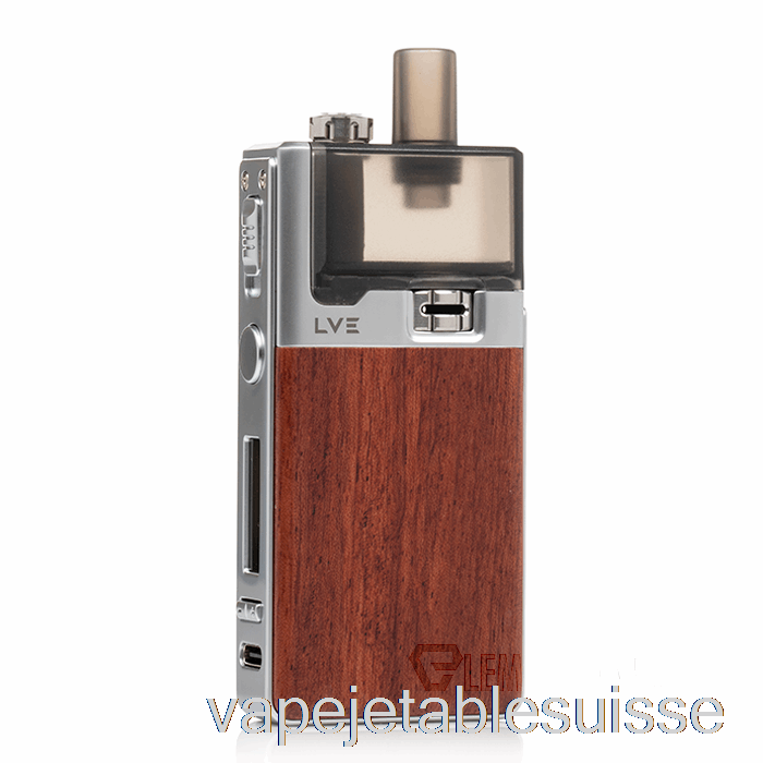 Vape Suisse Lve Orion 2 Système De Dosettes 40w Bubinga / Argent